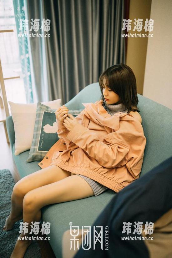 GIRLT果团网 - 女神无现身，张小喵这套高清图却让我如痴如醉！-玮海棉