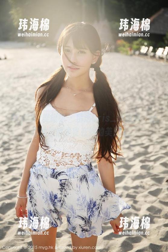 MyGirl美媛馆 - 精选Cris_卓娅祺，让你的眼睛停留在她的美脚上。-玮海棉
