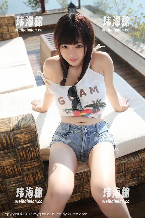 MyGirl美媛馆 - 姐姐的眼神：徐子琦的高清图包让人想多看几眼。-玮海棉