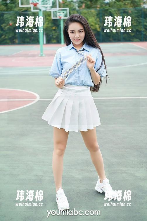 YouMi尤蜜荟 - 李承美的健身房秀：在线毛巾搭头，原图是“生猛”的现实。-玮海棉
