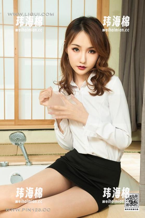 丽柜 - 子晴的私拍图集，女神的微妙时刻，不小心陷入了自恋？-玮海棉