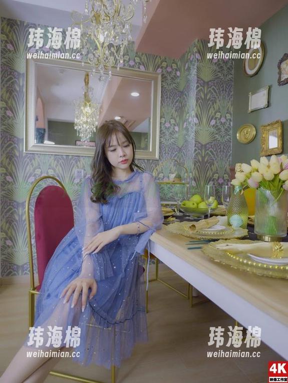 丽柜 - 库中看左左：清纯的另外一种好奇-玮海棉