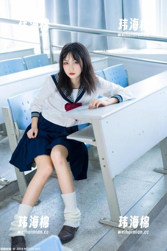 喵糖映画：短发少女，脑中却弥漫着发香的写真图册-玮海棉