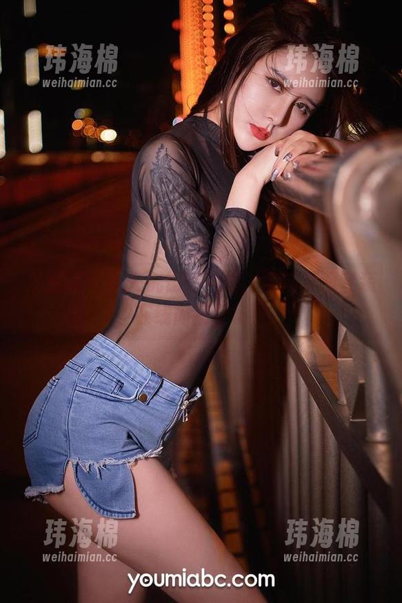 尤蜜荟 - 让人恍惚的美图，合法萝莉套装在线闪亮登场！-玮海棉