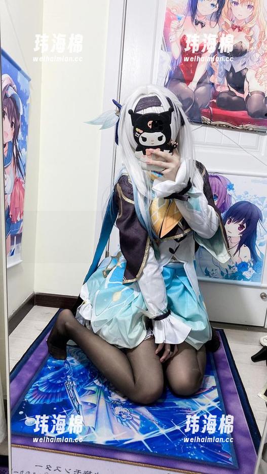 黑色野心满满的白栎Shirly，全套图包玩出新高度-玮海棉