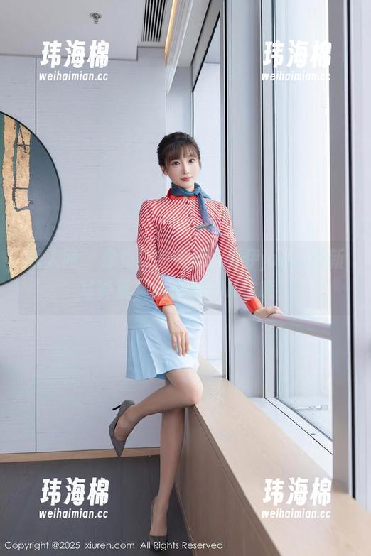 秀人网 - 你见过的灰丝，乔伊joy的最新写真集，别被HOOK住哦！-玮海棉