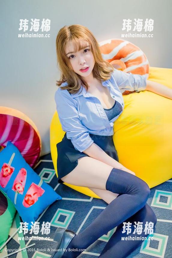 菠萝社 - 柳侑绮的新图片，透明如水的更新风格太让人好奇！-玮海棉